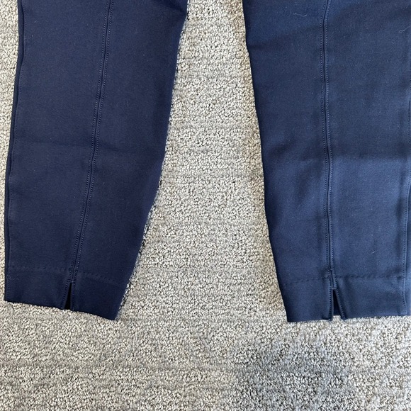 SPANX Perfect Navy Pant Petite Size M Medium Cropped Ankle Pants - Picture 6 of 6